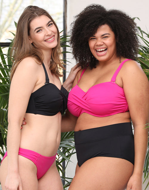 Fold-Over-Bikini-High-Panty "Monaco" black