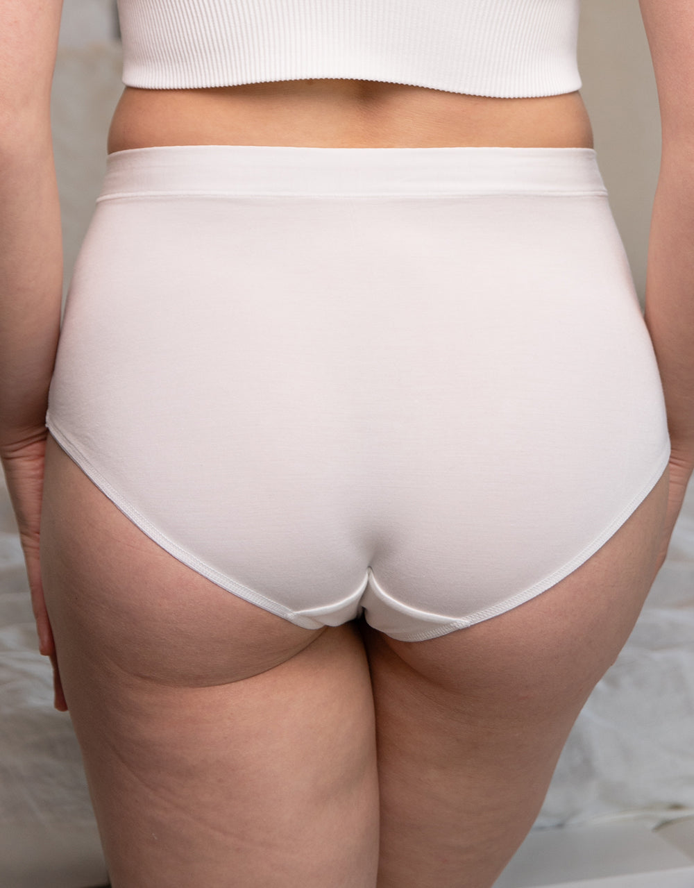 High-Panty-Set 2x "Cozy Basic" ivory