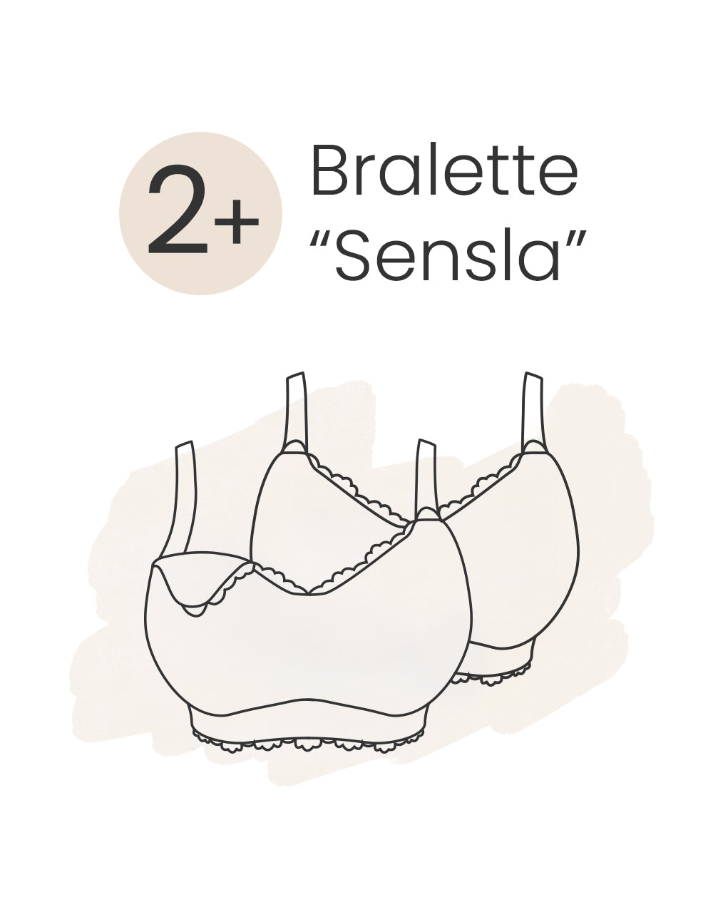 Still-Bralette-Set 2+ "Sensla"