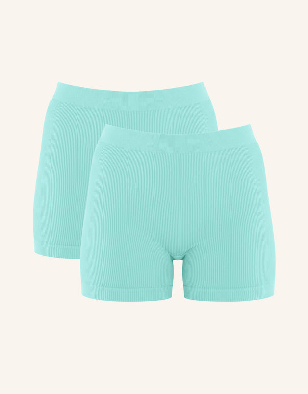 High-Waist-Shorts-Set 2x Freeda Mint