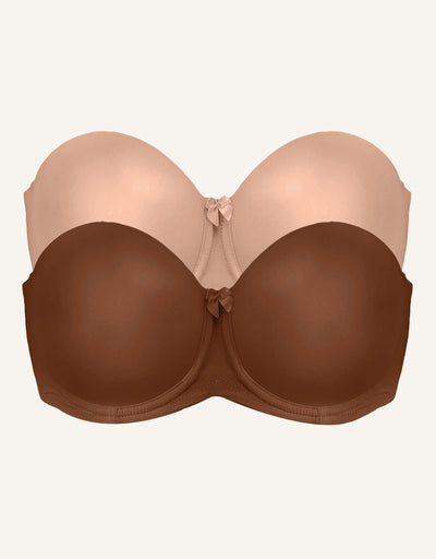 BH-Set 2x Liberty Conscious Mousse/Cappuccino