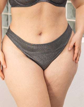 Bikini-Brazilian Valencia Glam silver