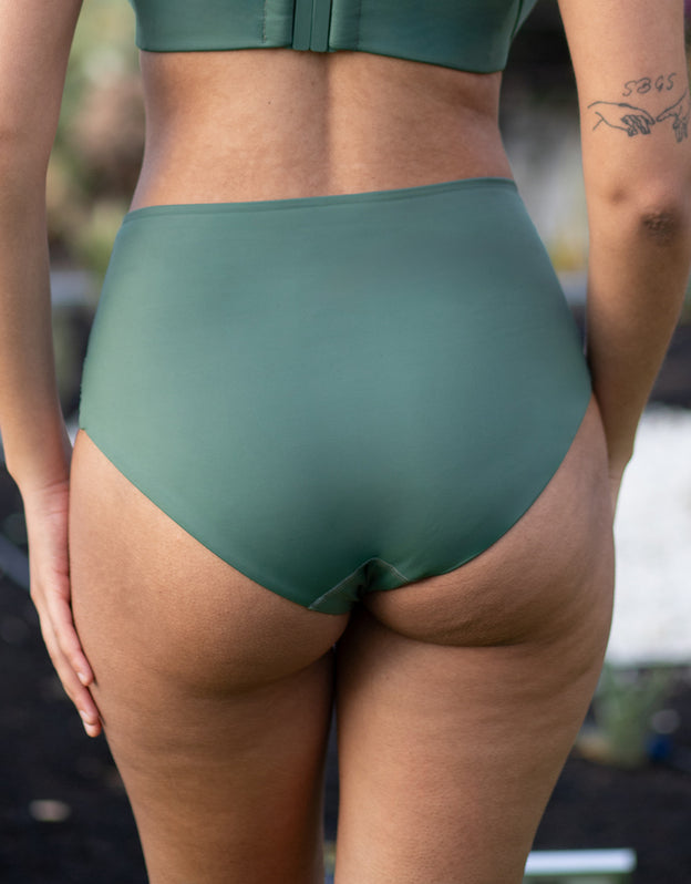 Bikini-High-Panty "Mambo" olive
