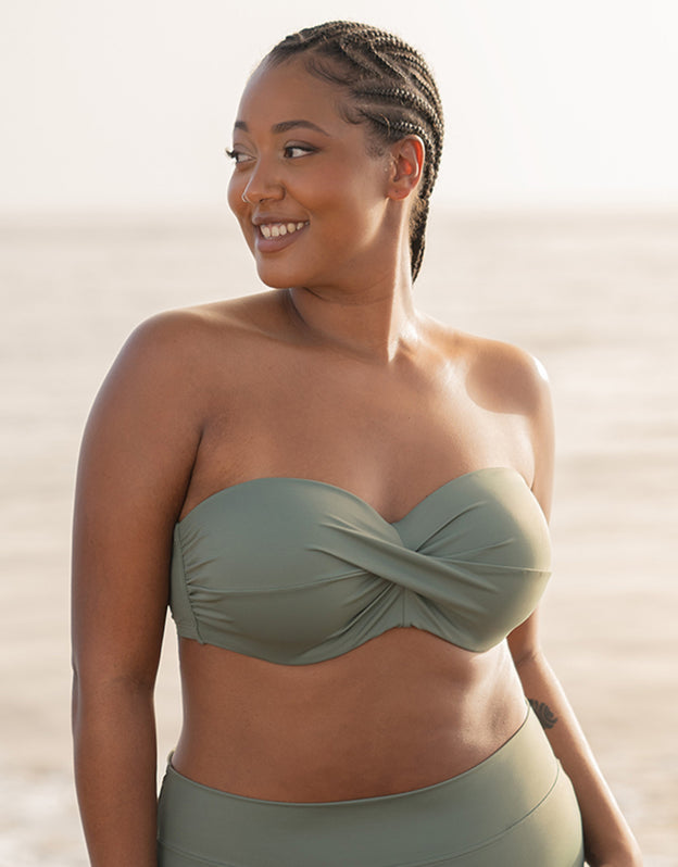 Multiway-Bikini-Top Monaco Khaki