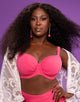 Schalen-Bikini-Top "Valencia Chic" flamingo