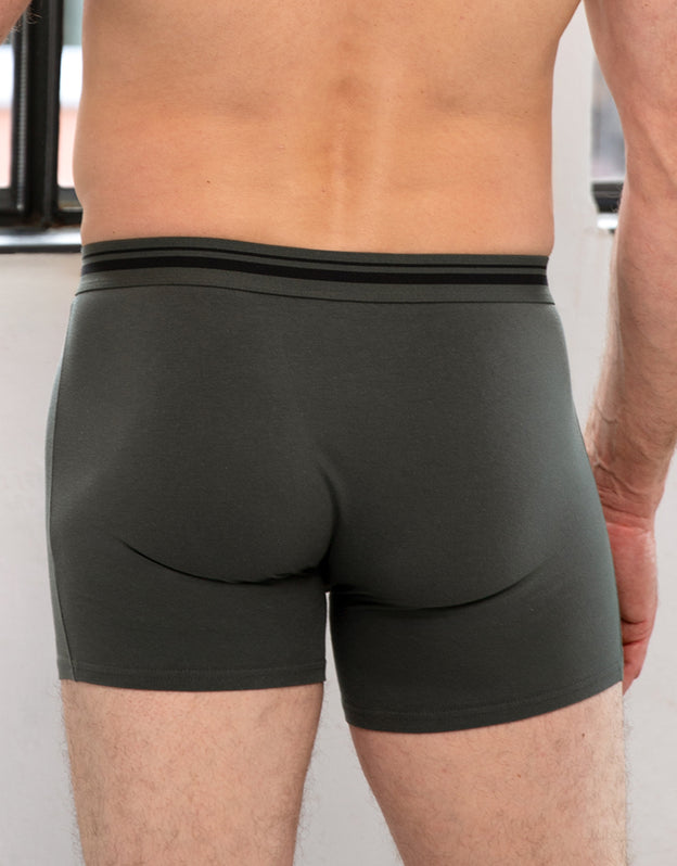 Boxershorts Olive/Black