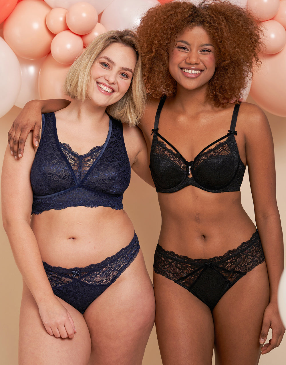 Bralette "Eliana Velvet" navy