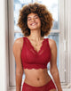 Bralette "Emilia" burgundy