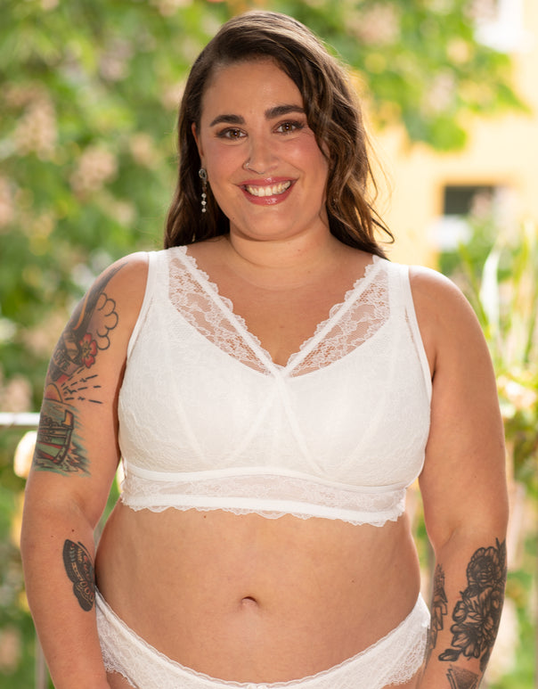Bralette "Emilia" ivory