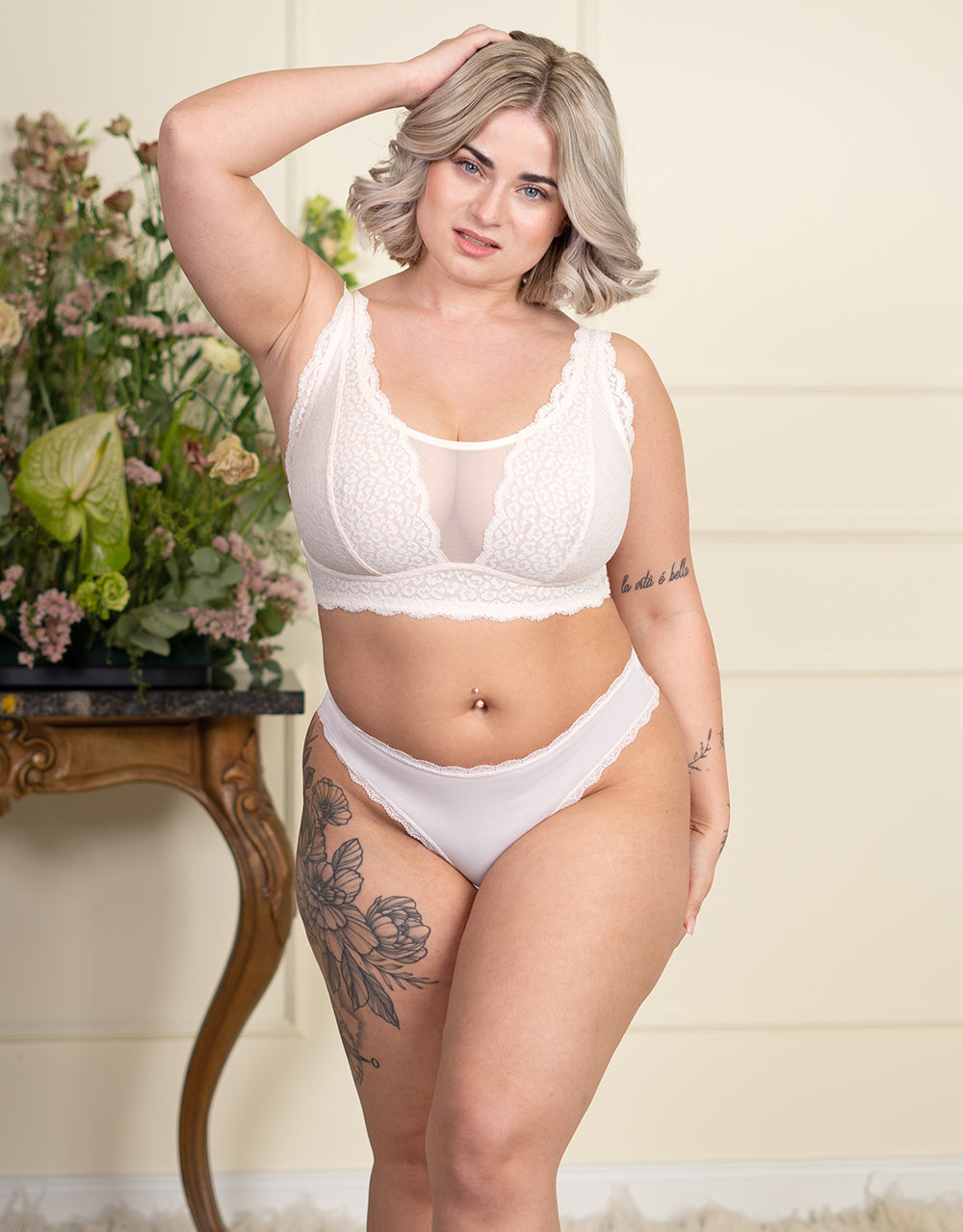 Bralette "Elva" powder
