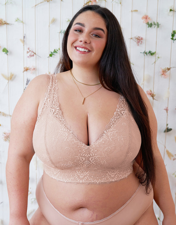 Bralette "Suki" cappuccino