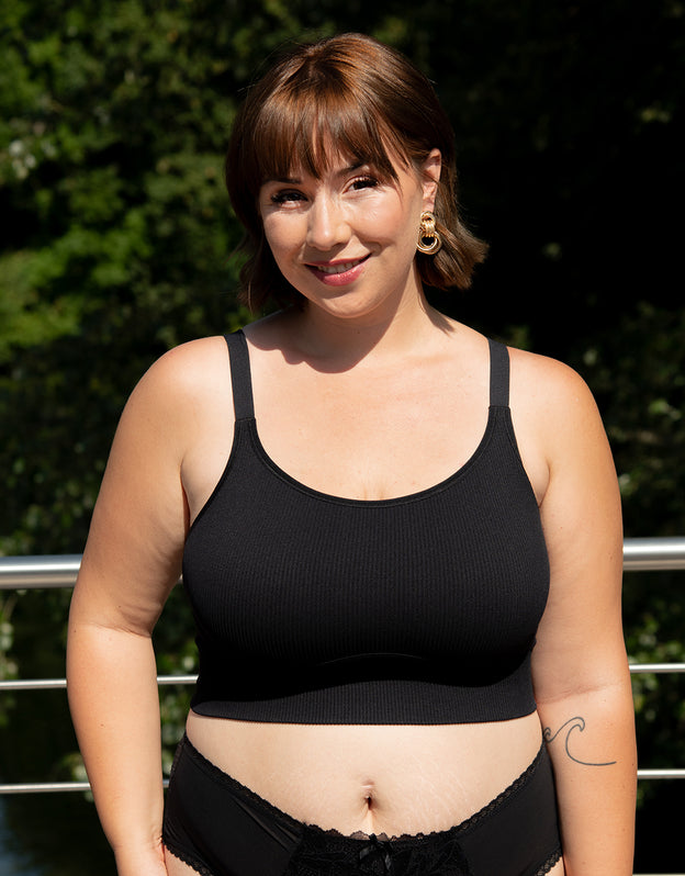 Bustier-Set 2x Freeda Black/Olive