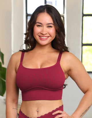 Bustier Freeda Bordeaux