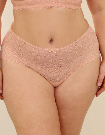 High-Panty Lace Basic Bellini