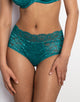 High-Panty "Eliana Satin" emerald