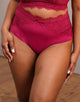 High-Waist-Panty "Sensla" bordeaux