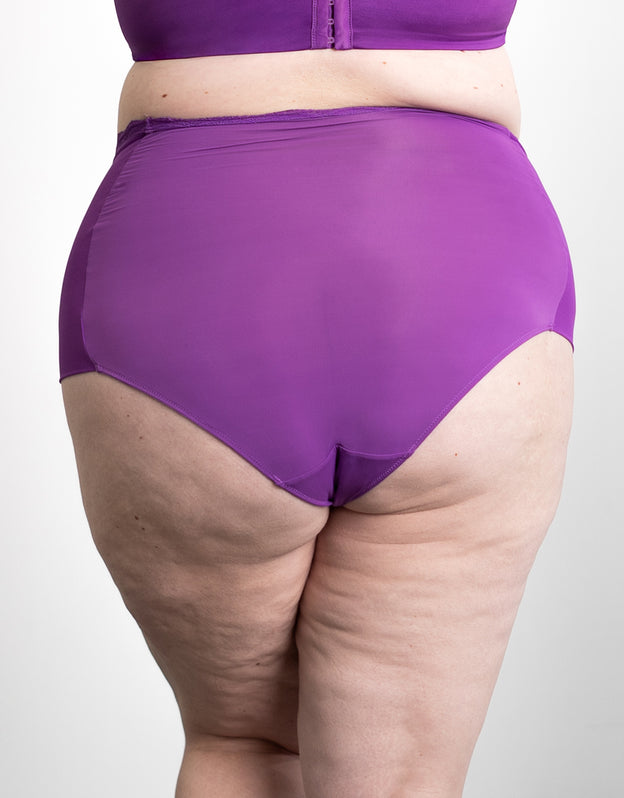High-Waist-Panty "Voilà" purple