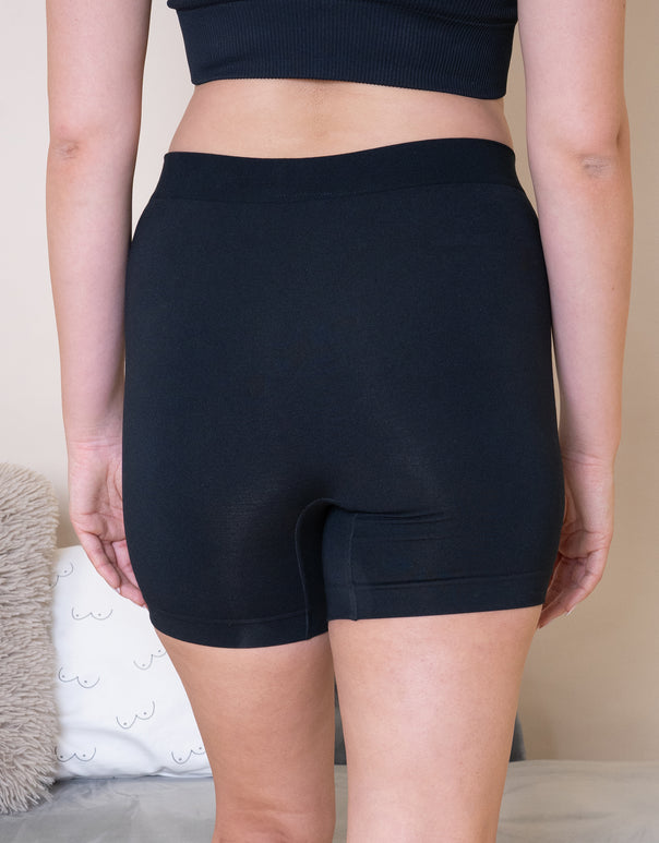 High-Waist-Shorts Freeda Bamboo Black