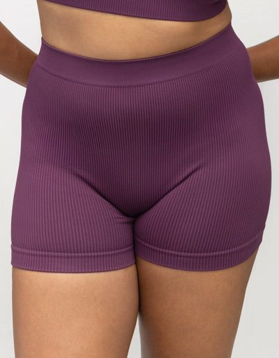 High-Waist-Shorts Freeda Cassis