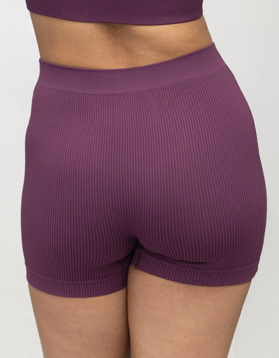 High-Waist-Shorts Freeda Cassis