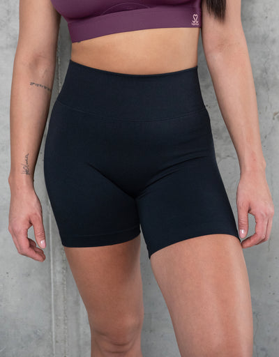 High-Waist-Shorts Shapey Black
