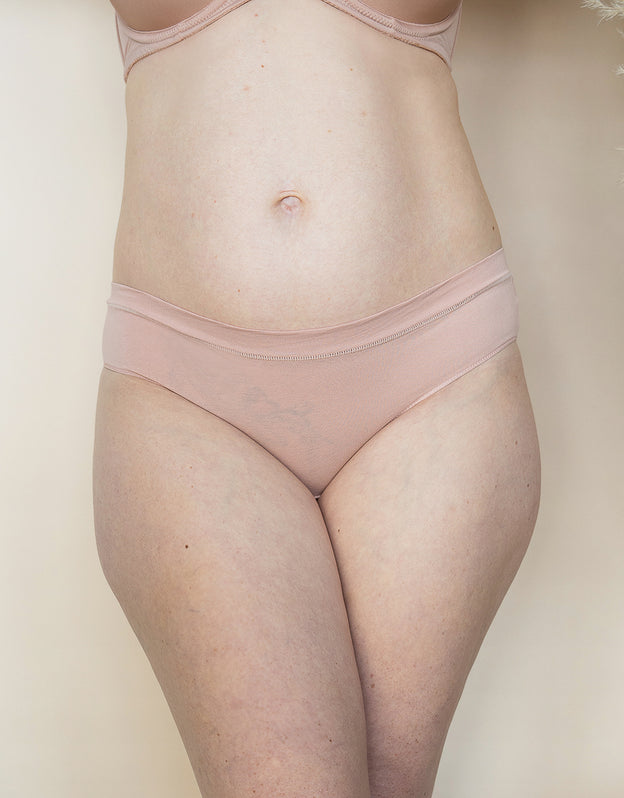 Panty-Set 2x "Cotton Basic" cappuccino