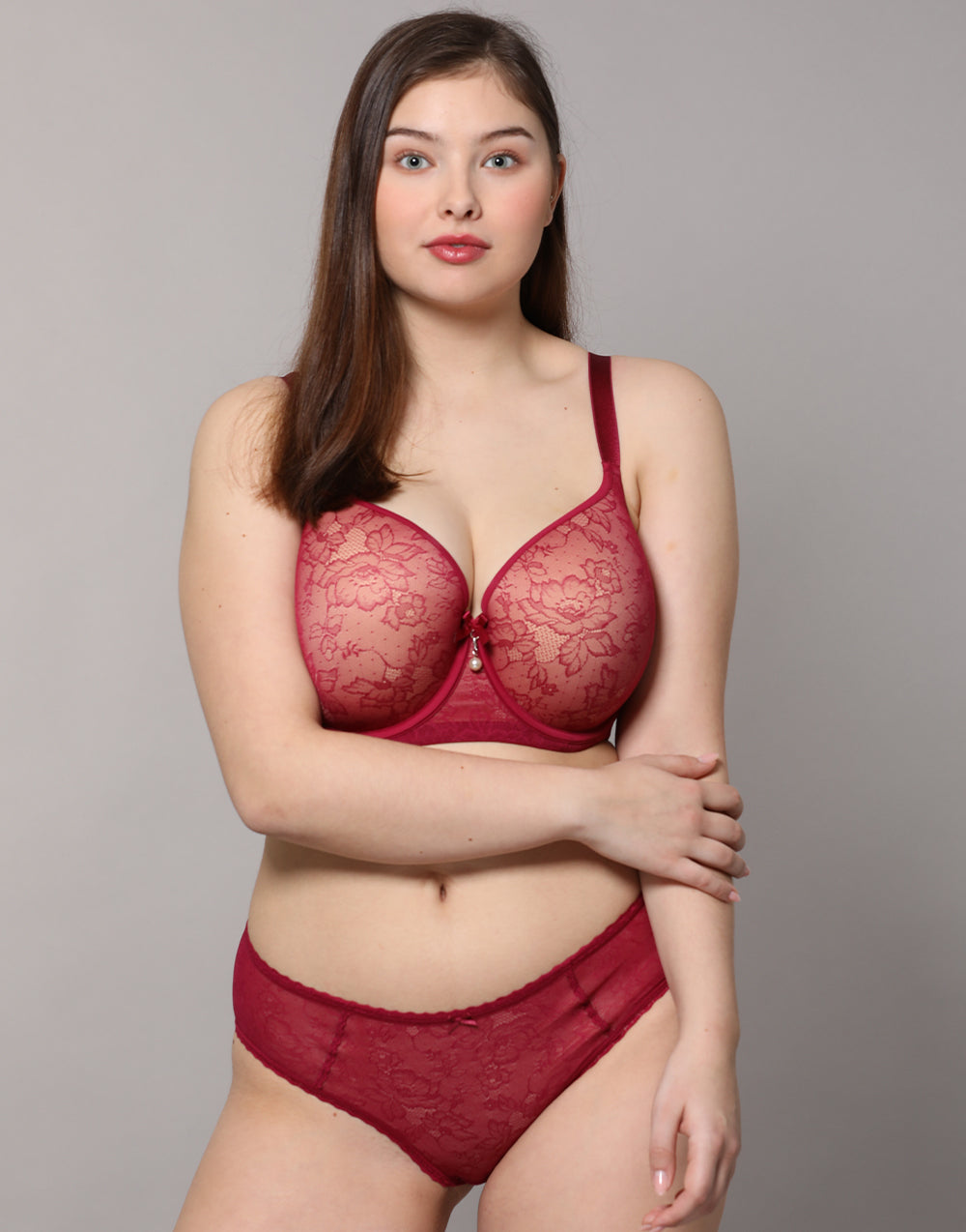 Panty "Evita" berry