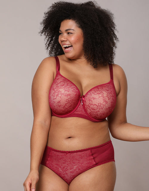 Panty "Evita" berry