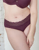 Panty "Pure Lace" maroon