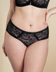 Panty "Valerie" black/beige