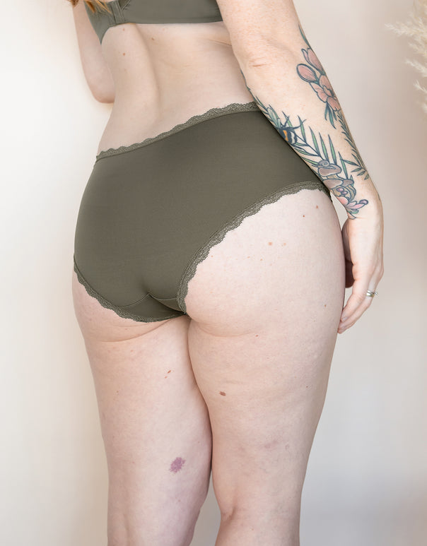 Panty "Basic" olive