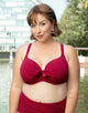 Schalen-Bikini-Top "Valencia" cherry