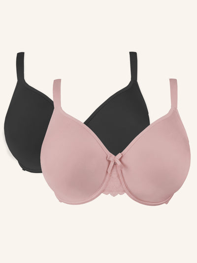 BH-Set 2x Lucy Black/Rose