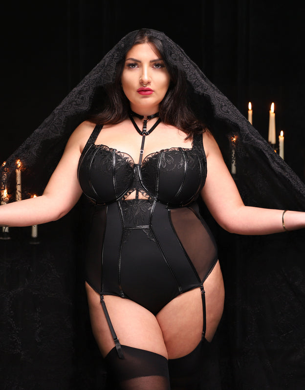 Set Body + Choker "My Pleasure"