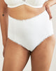 High-Waist-Panty "Diamond" ivory
