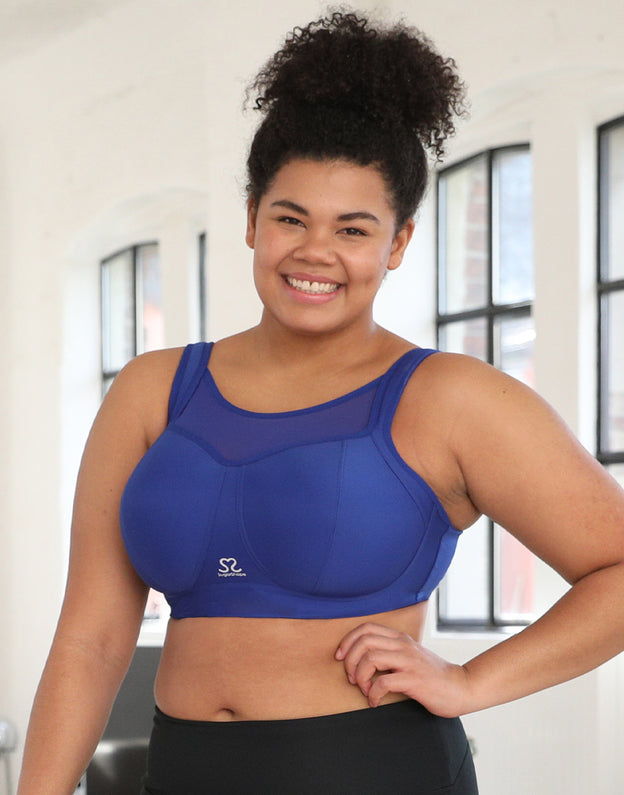 Sport-BH "Move" blue mesh