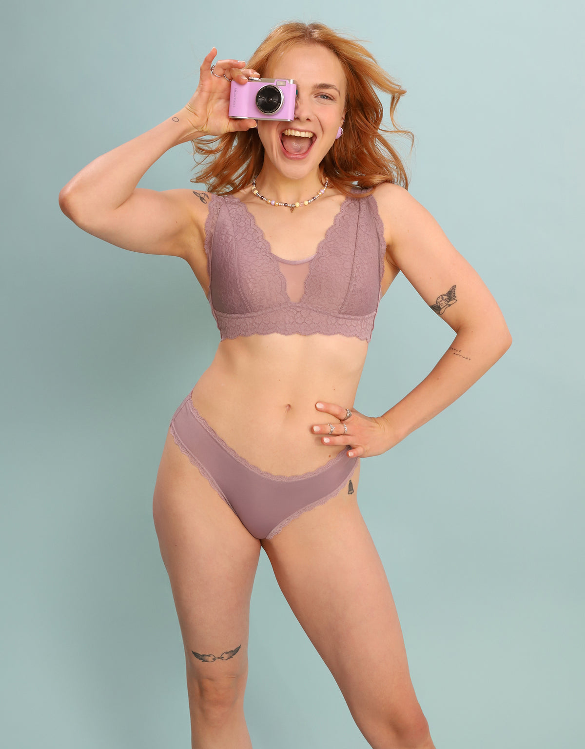 Thong Basic Violetgrey