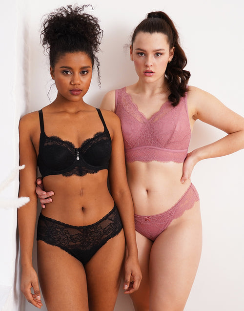 String "Emilia" mauve