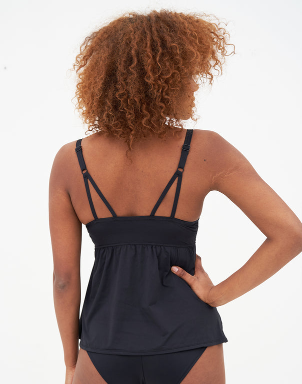 Tankini-Top "Nizza" black